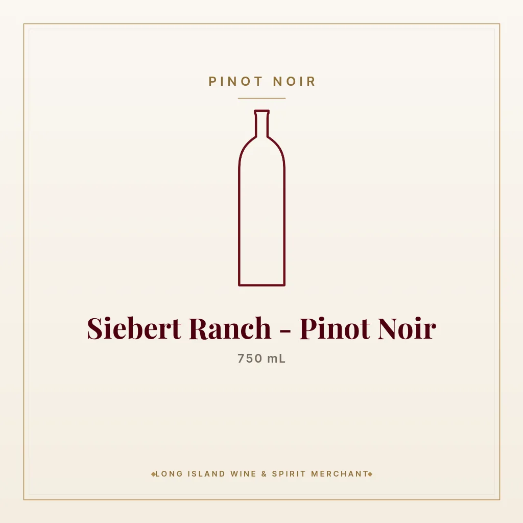 Siebert Ranch - Pinot Noir 750 mL - Pinot Noir