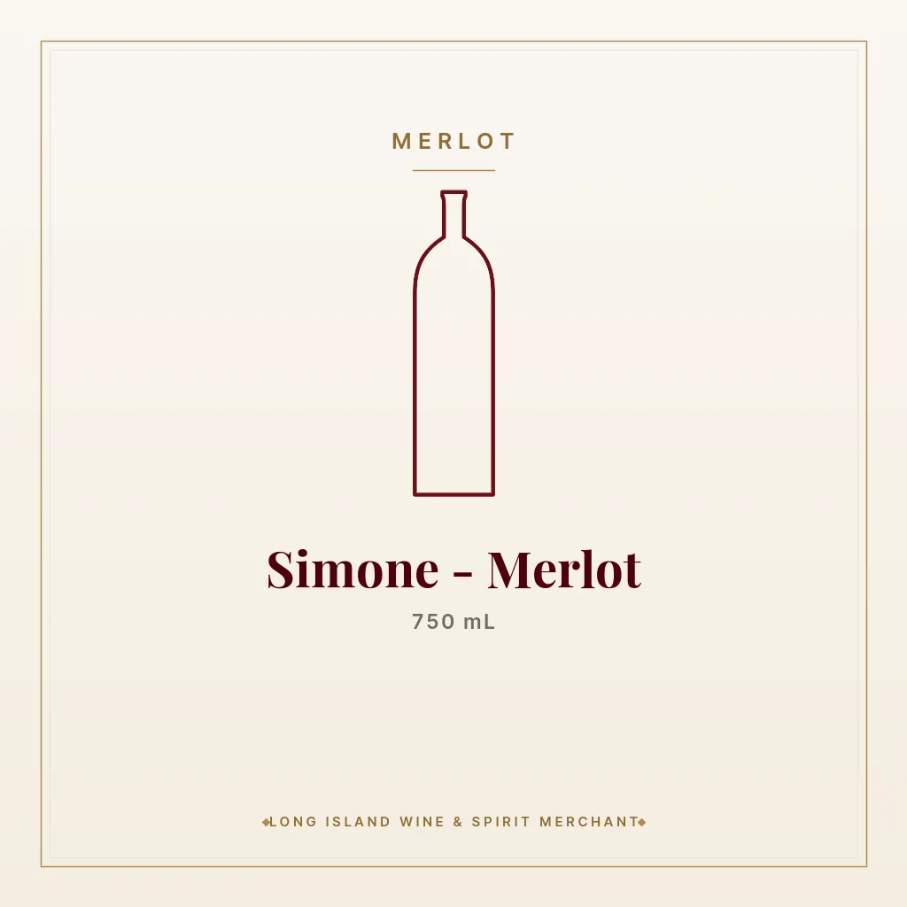 Simone - Merlot 750 mL - Merlot