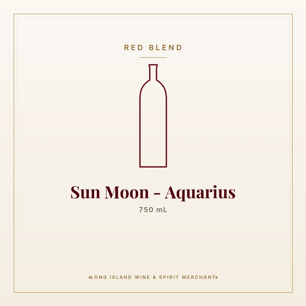 Sun Moon - Aquarius 750 mL - Red Blend