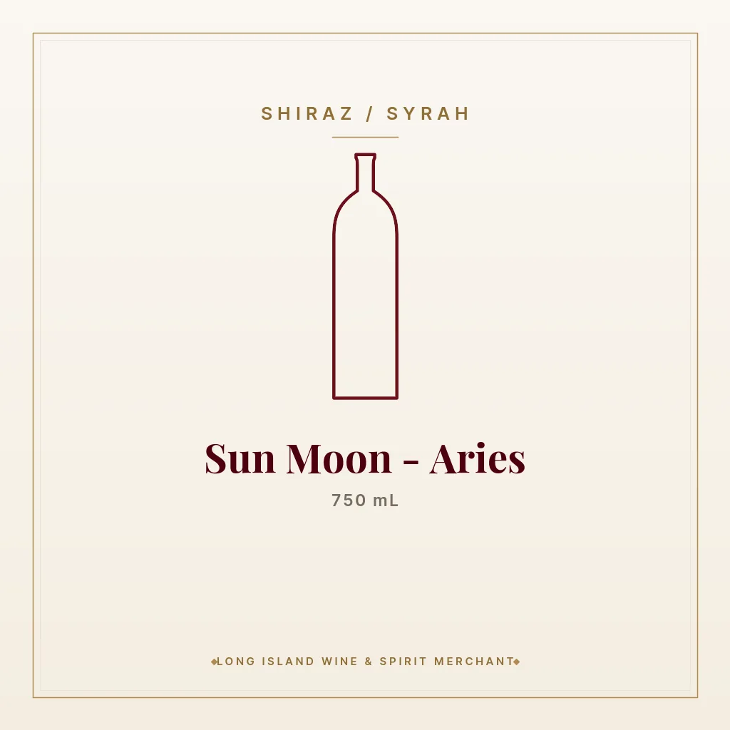 Sun Moon - Aries 750 mL - Shiraz / Syrah