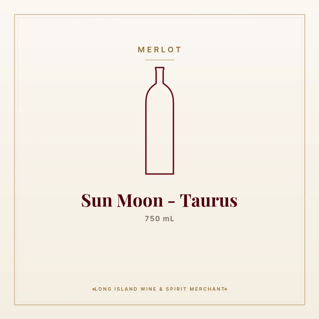 Sun Moon - Taurus 750 mL - Merlot