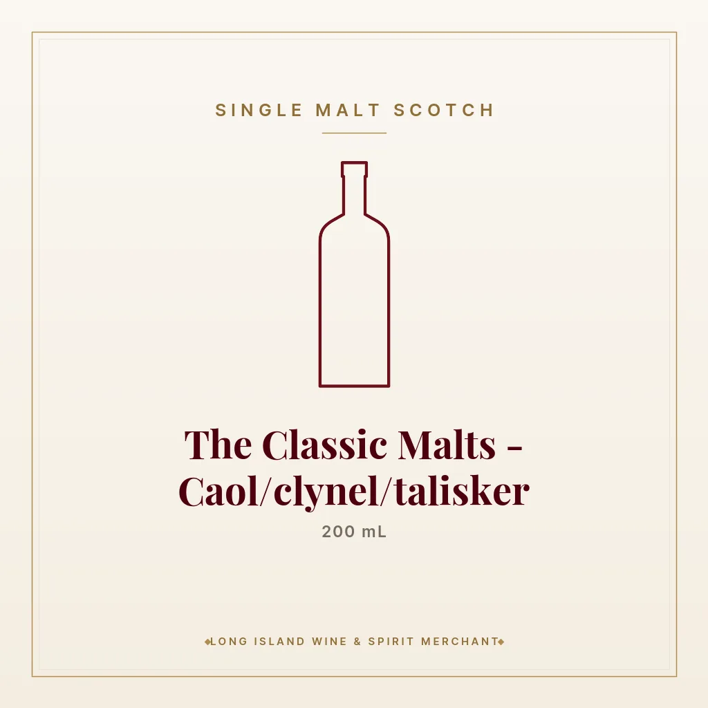 The Classic Malts - Caol/clynel/talisker 200 mL - Single Malt Scotch