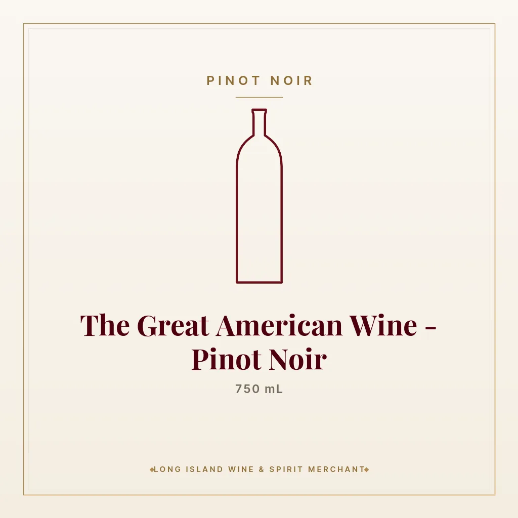 The Great American Wine - Pinot Noir 750 mL - Pinot Noir