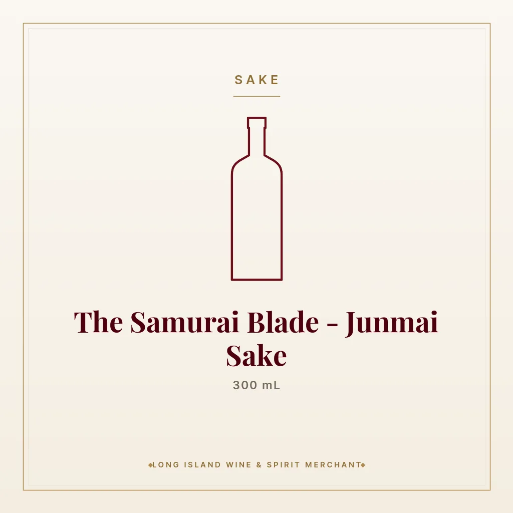 The Samurai Blade - Junmai Sake 300 mL - Sake