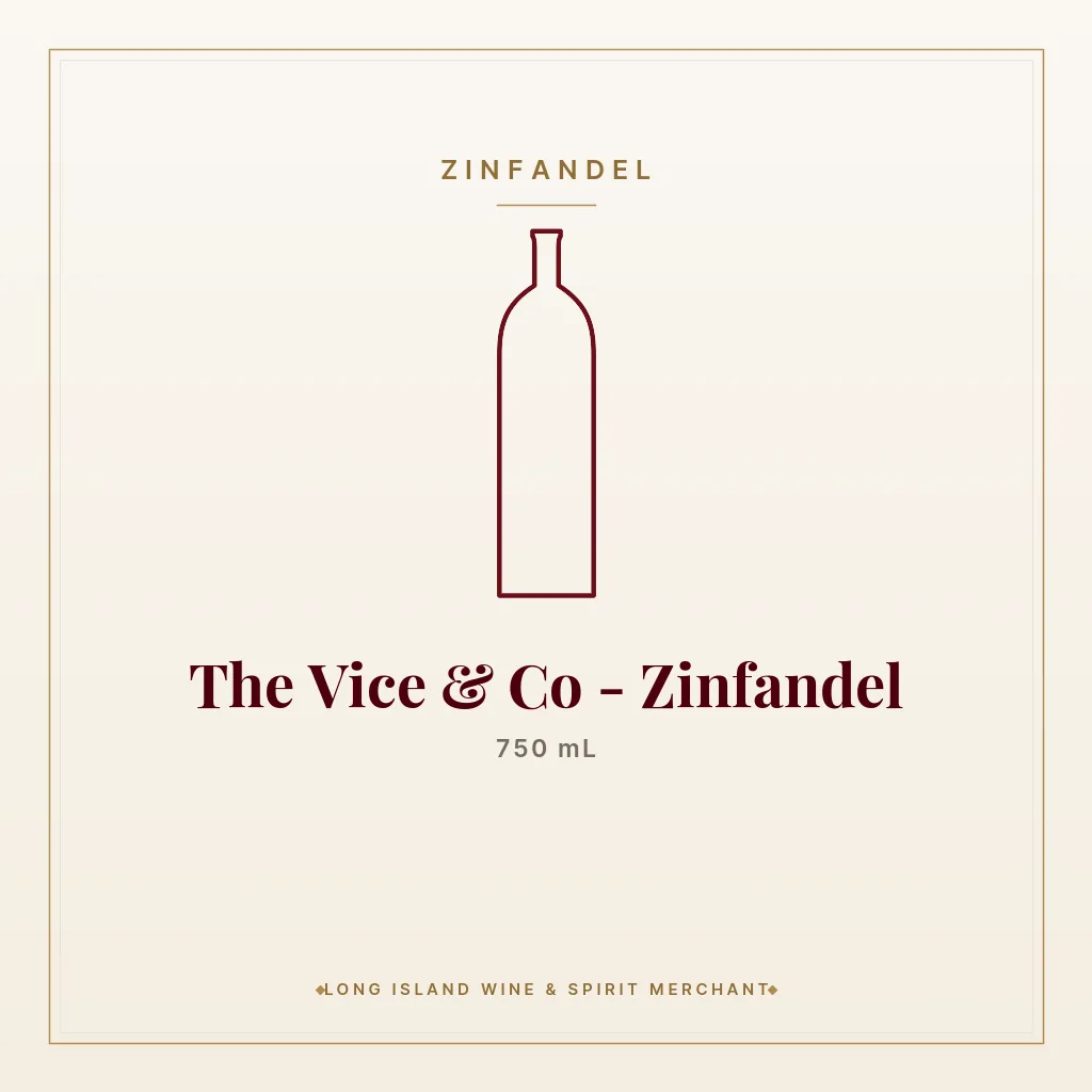 The Vice & Co - Zinfandel 750 mL - Zinfandel