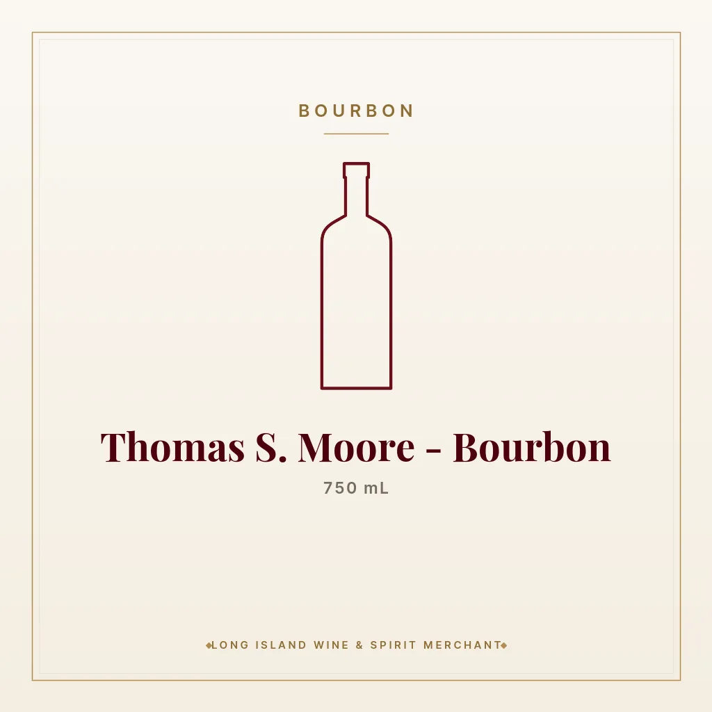 Thomas S. Moore - Bourbon 750 mL - Bourbon