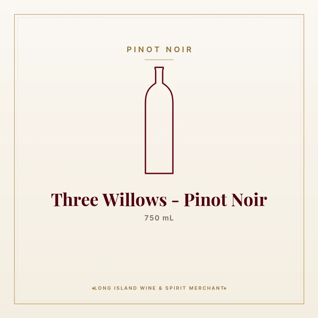 Three Willows - Pinot Noir 750 mL - Pinot Noir