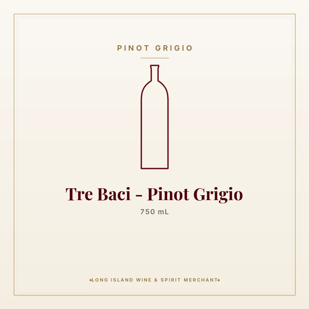 Tre Baci - Pinot Grigio 750 mL - Pinot Grigio