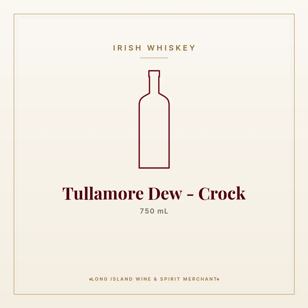 Tullamore Dew - Crock 750 mL - Irish Whiskey