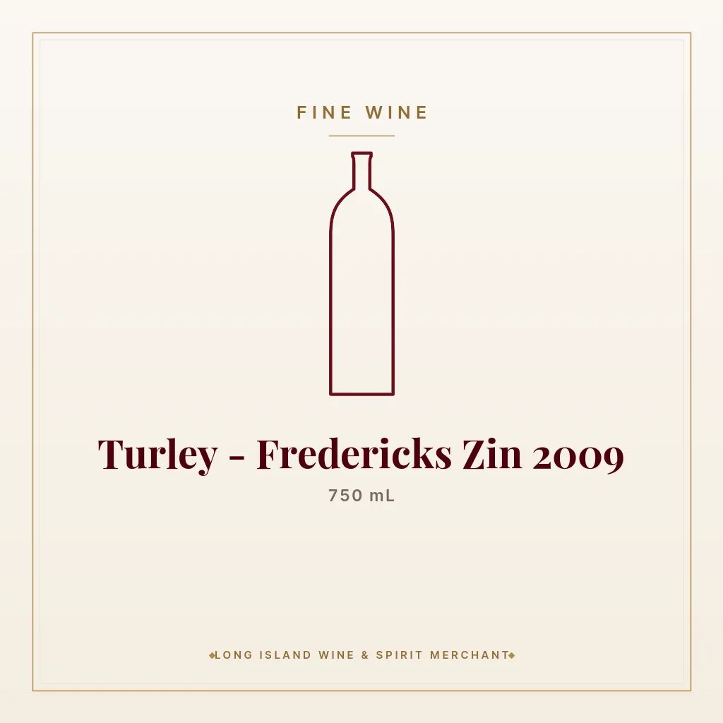 Turley - Fredericks Zin 2009 750 mL - Fine Wine