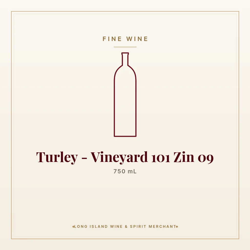 Turley - Vineyard 101 Zin 09 750 mL - Fine Wine