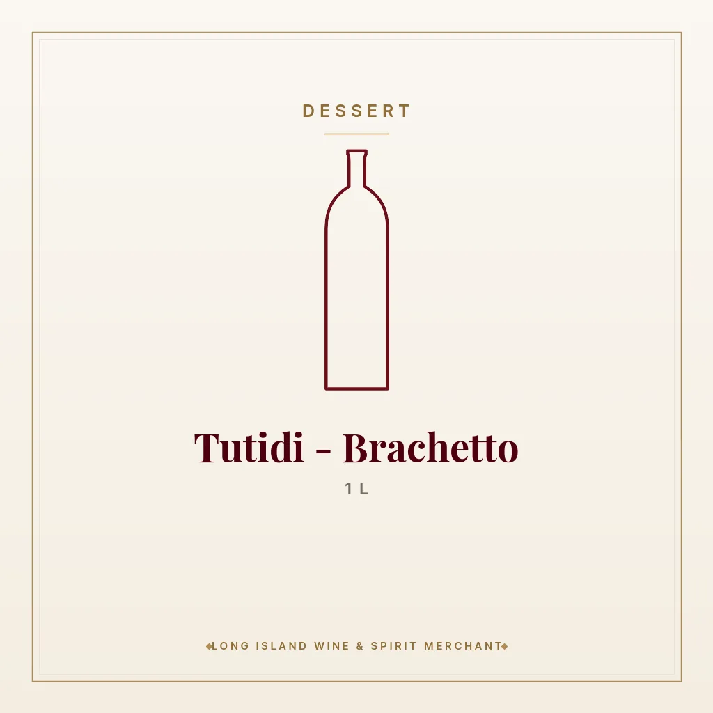 Tutidi - Brachetto 1 L - Dessert