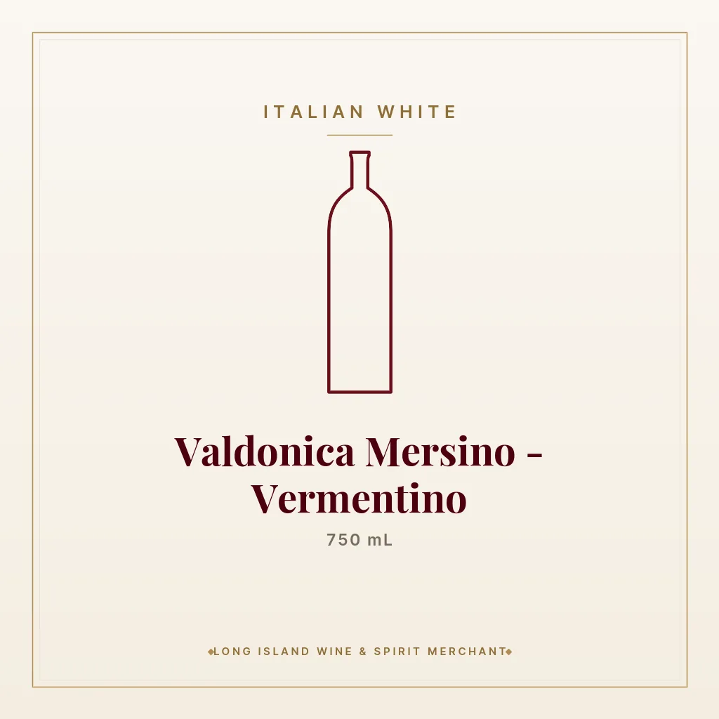 Valdonica Mersino - Vermentino 750 mL - Italian White