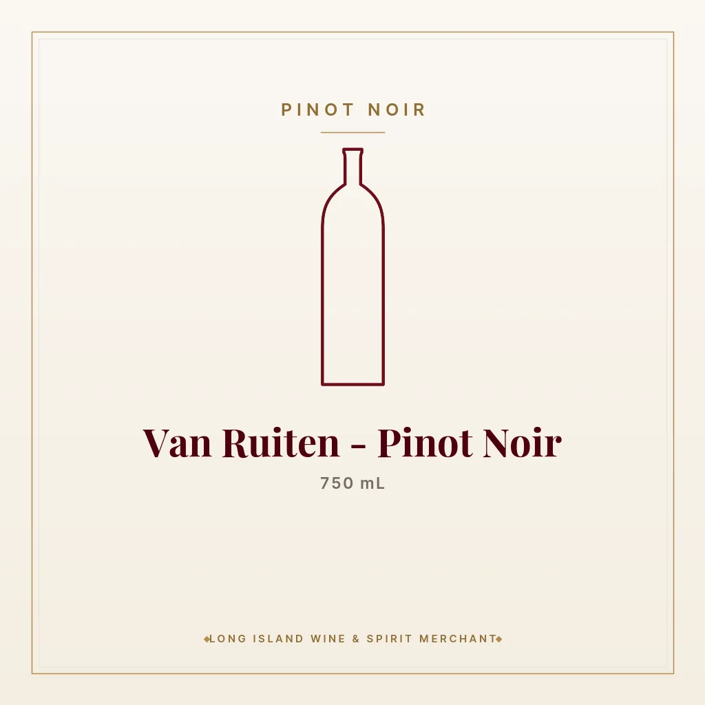 Van Ruiten - Pinot Noir 750 mL - Pinot Noir