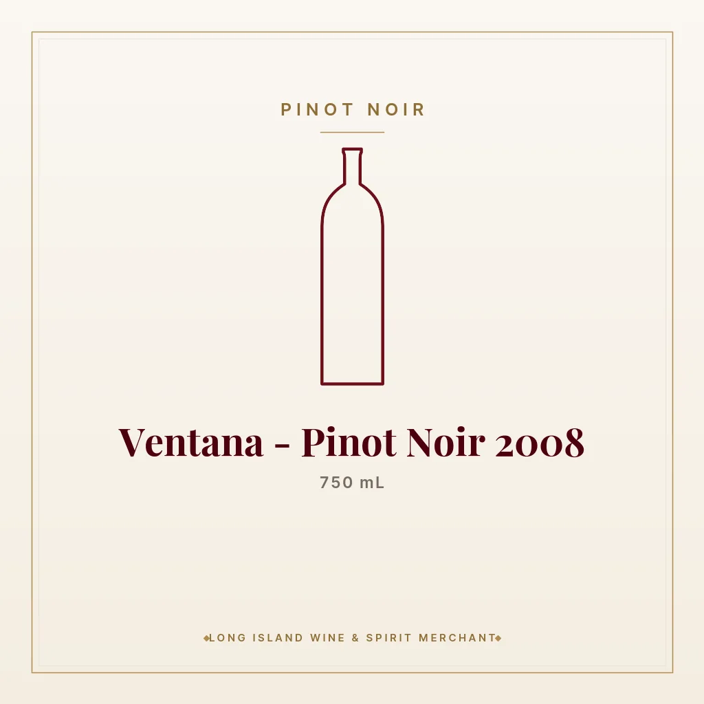 Ventana - Pinot Noir 2008 750 mL - Pinot Noir
