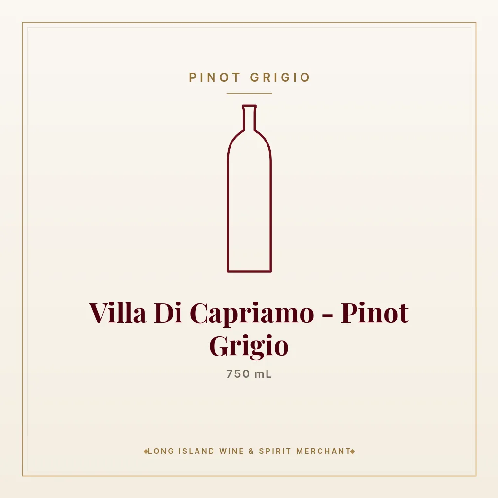 Villa Di Capriamo - Pinot Grigio 750 mL - Pinot Grigio