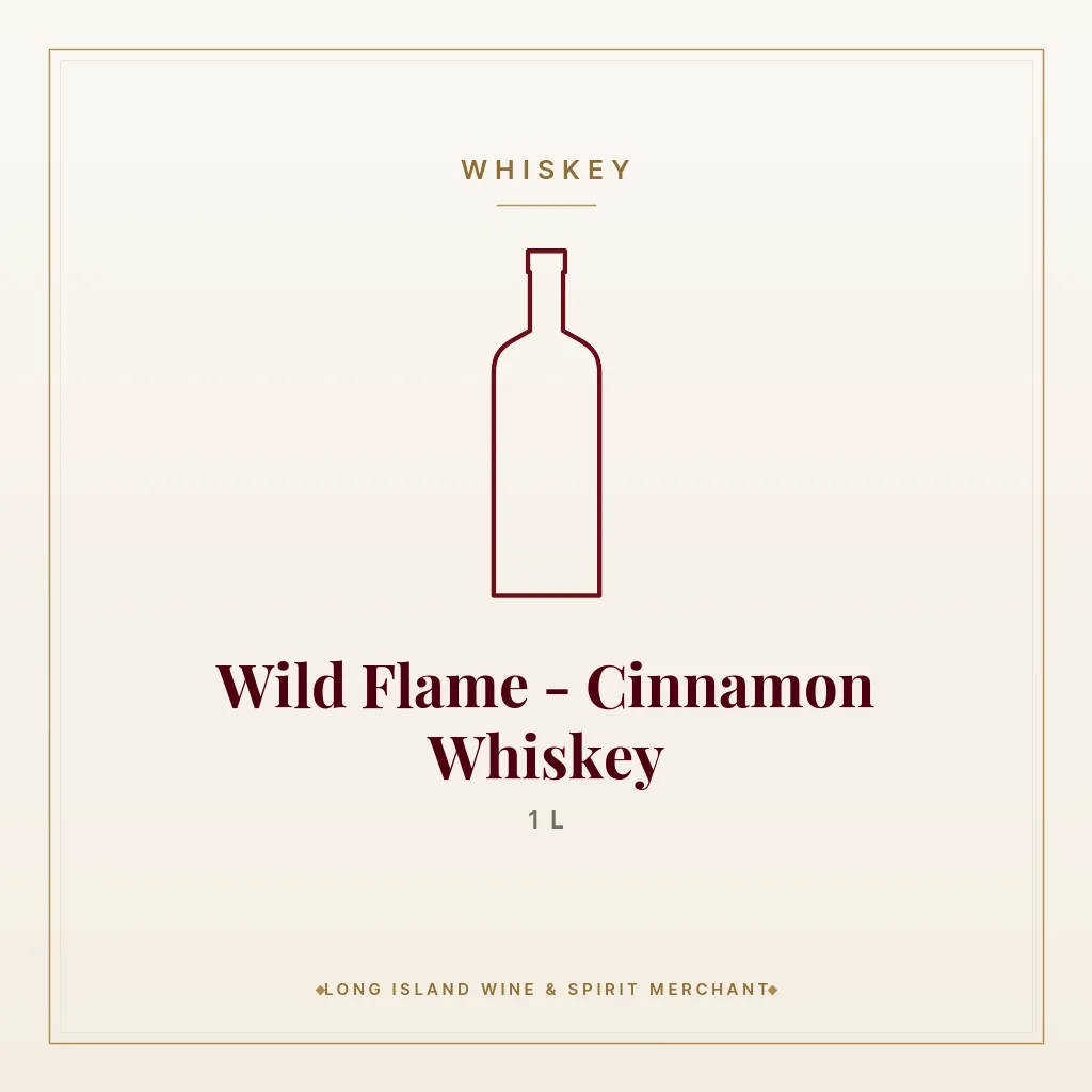 Wild Flame - Cinnamon Whiskey 1 L - Whiskey