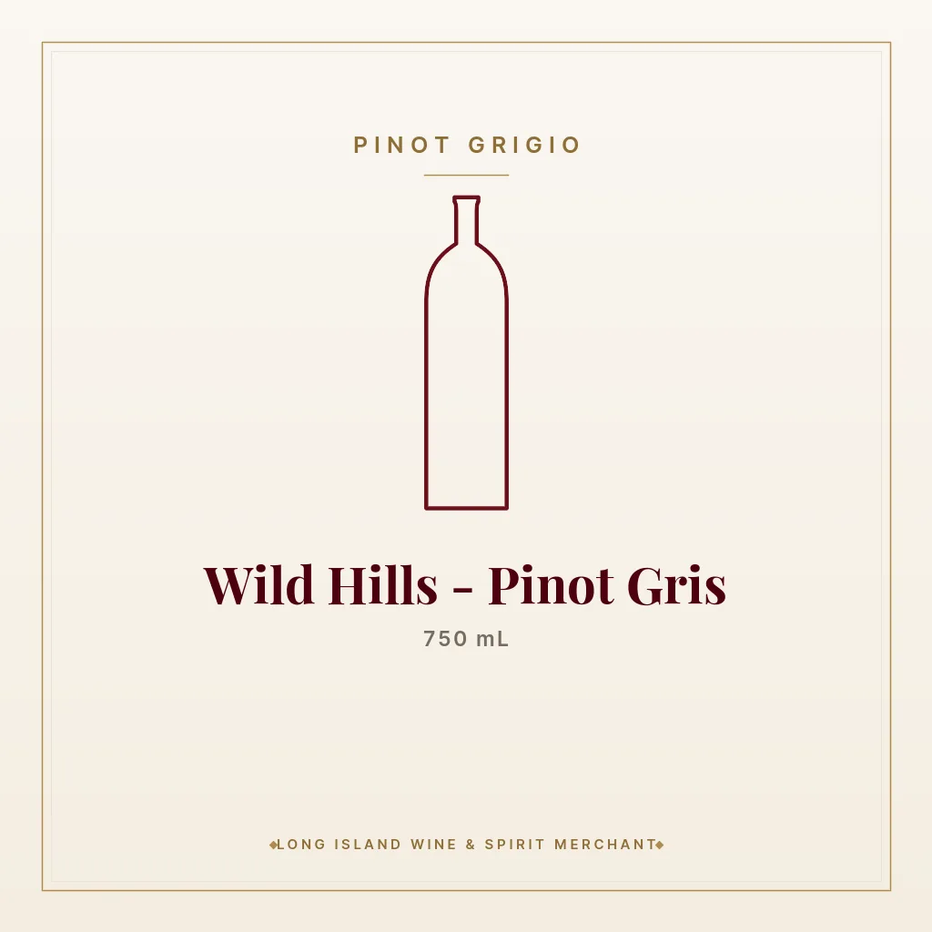 Wild Hills - Pinot Gris 750 mL - Pinot Grigio