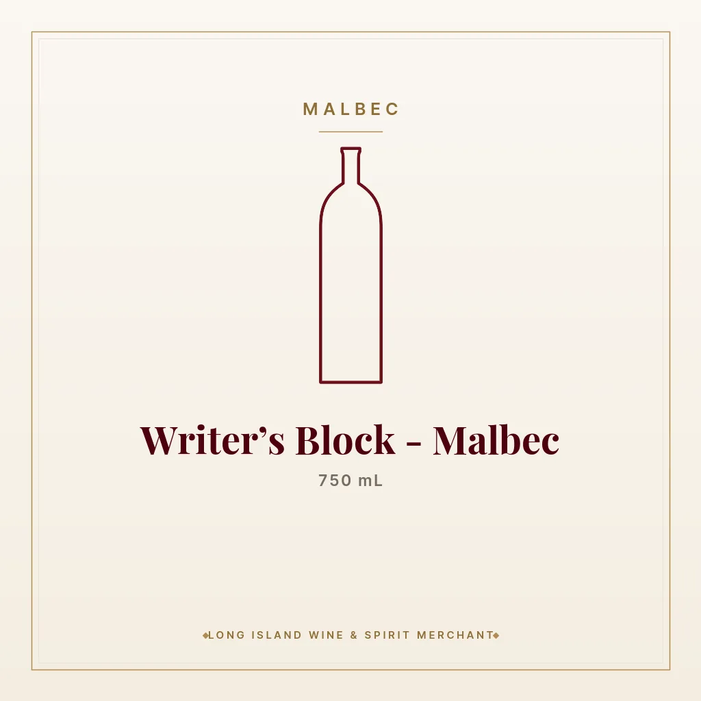 Writer’s Block - Malbec 750 mL - Malbec