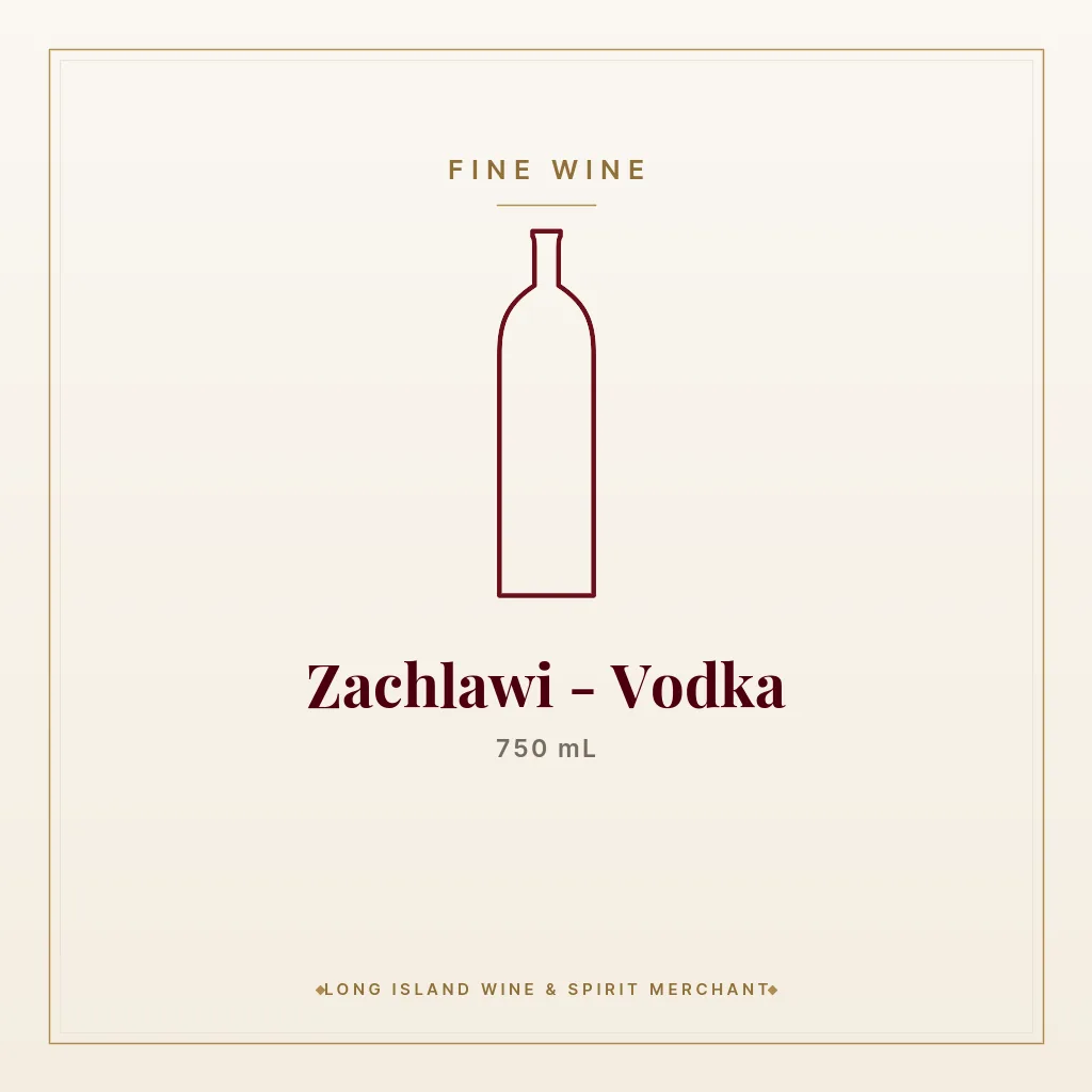 Zachlawi - Vodka 750 mL - Fine Wine