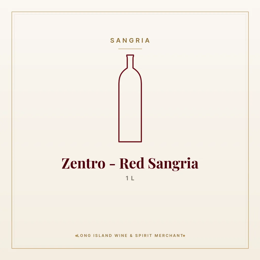 Zentro - Red Sangria 1 L - Sangria