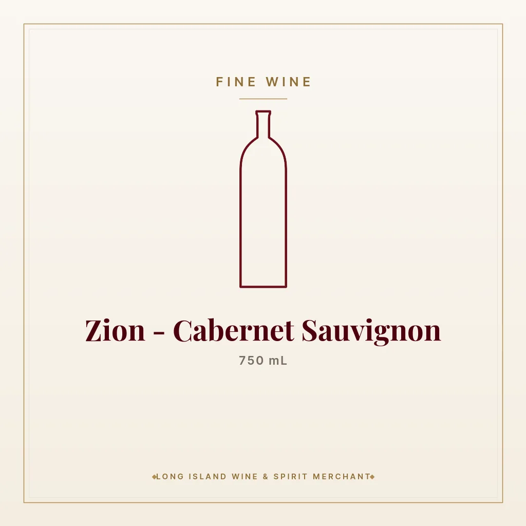 Zion - Cabernet Sauvignon 750 mL - Fine Wine